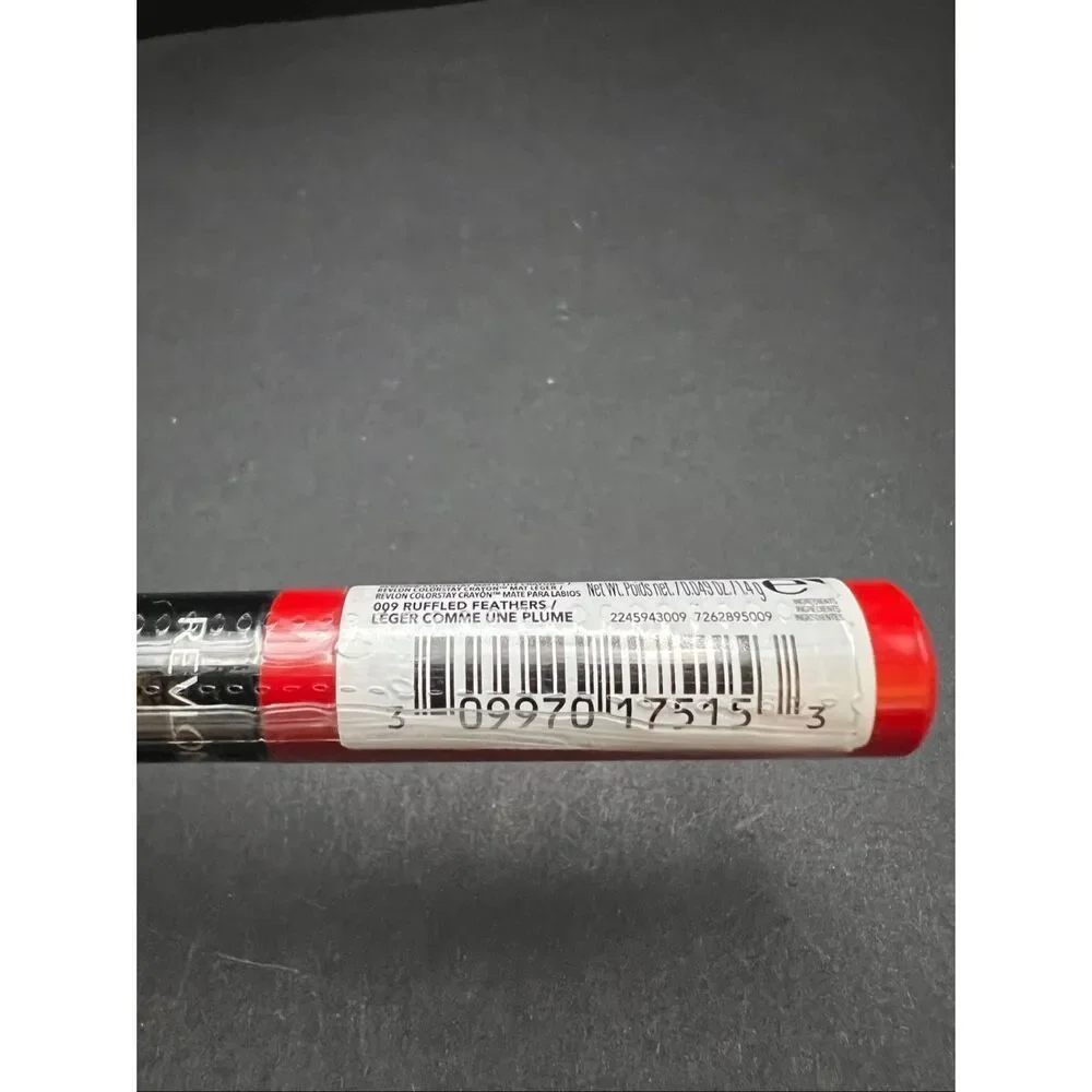New Sealed Revlon Colorstay Matte Lite Crayon 009 Ruffled Feathers